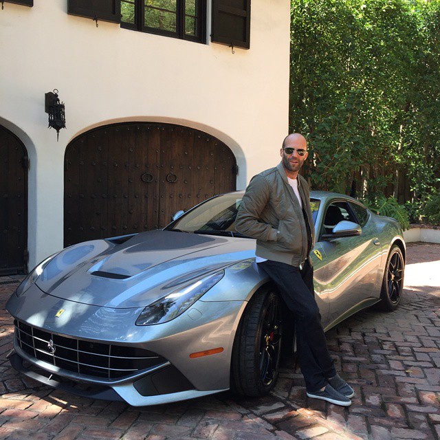 Jason Statham’s Furious Ferrari F12 Berlinetta  Celebrity Cars Blog