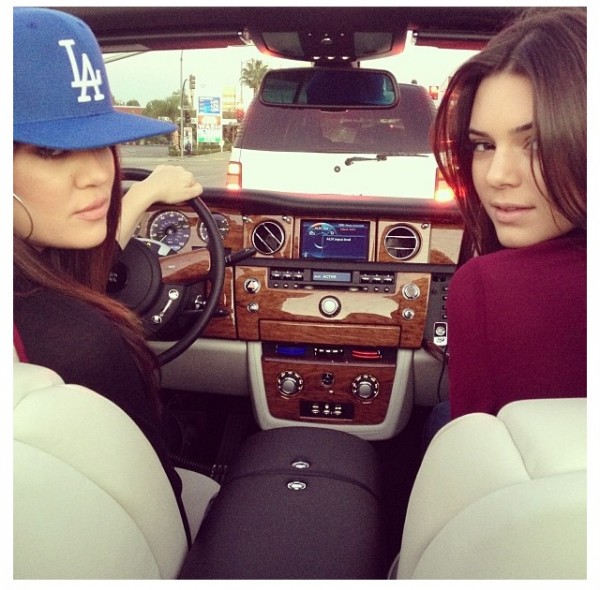 Khloe Kardashian Rolls Royce