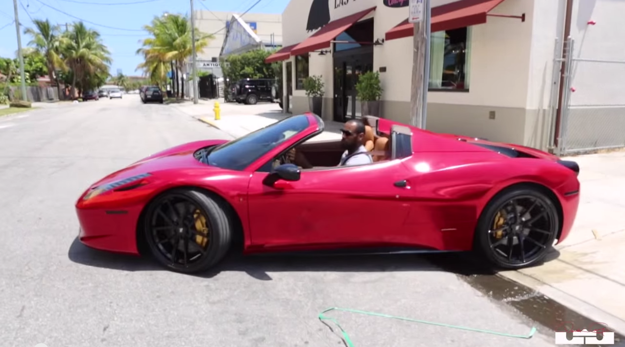 Video: Lebron James' Ferrari 458 Spider | Celebrity Cars Blog