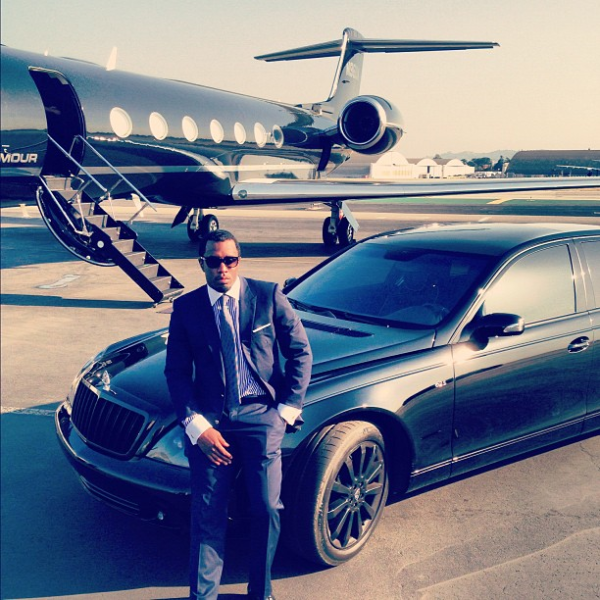 P. Diddy Means Business In His BlackedOut Maybach Celebrity Cars Blog
