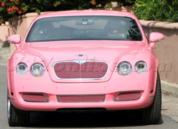 Paris' Pink Bentley is Back