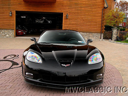 Paul Sr.  and his Corvette ZO6 Frontal View