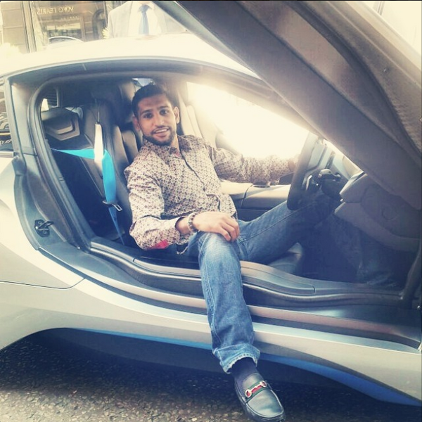 Amir Khan - BMW i8