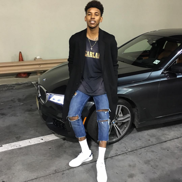 Swaggy P Nick Young BMW 7 Series