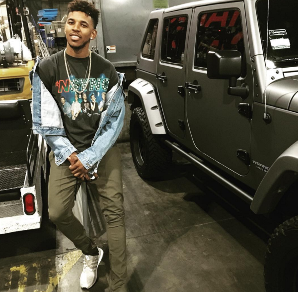 Swaggy P with his Jeep