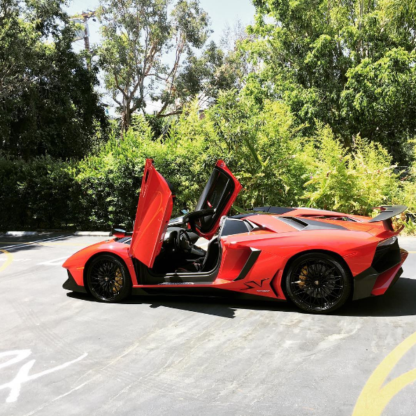 The Weeknd Lamborghini Aventador