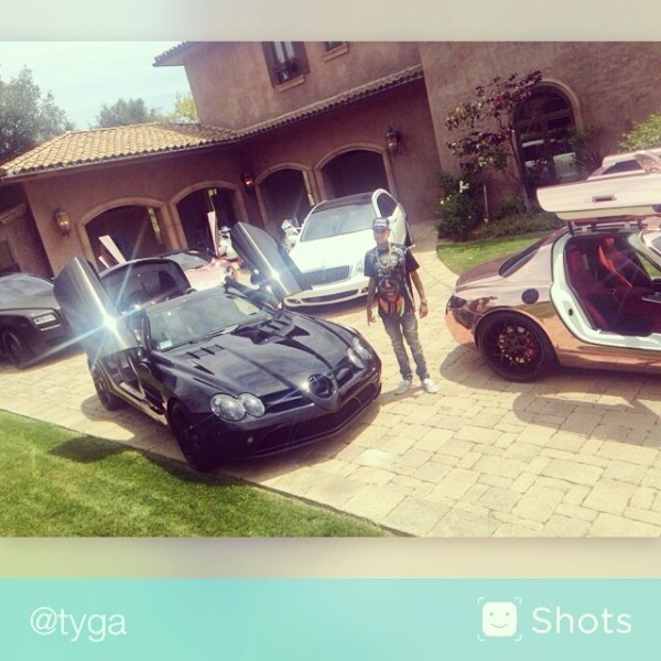 Tyga Buys Disicks "Batmobile" SLR | Celebrity Cars Blog