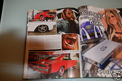 Ying Yang Twins' General Lee in the magazine