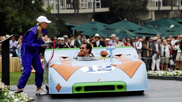 Jerry Seinfeld race car