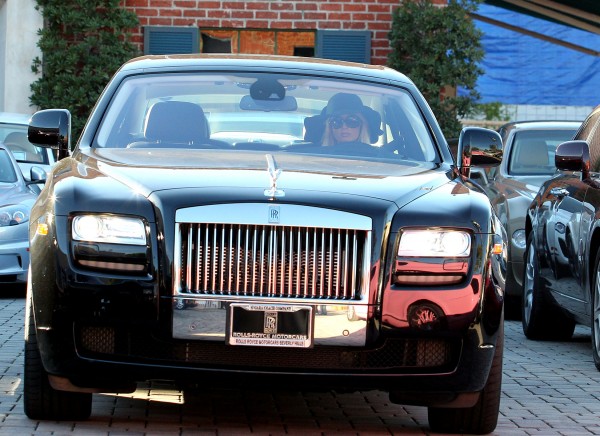 Paris Hilton Rolls Royce Ghost