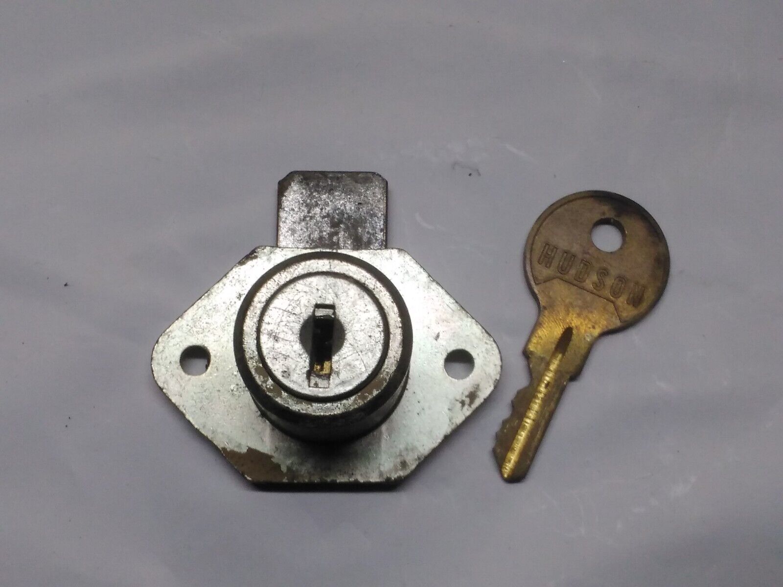Antique Slot Machine Lock w/ Key Made In USA 