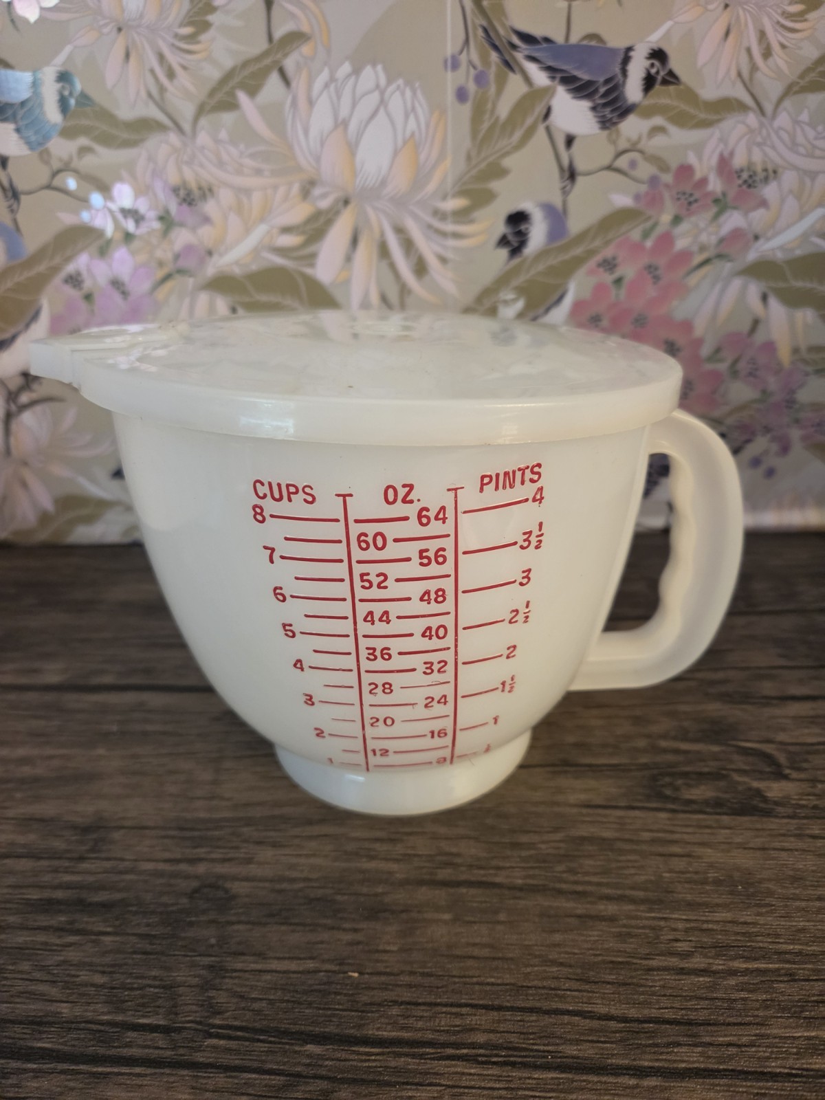 Vtg Tupperware #500-3 8 Cups / 4 Pints Mix & Store Bowl 1977 Vtg Tupperware #500-3 8 Cups / 4 Pints Mix & Store Bowl 1977