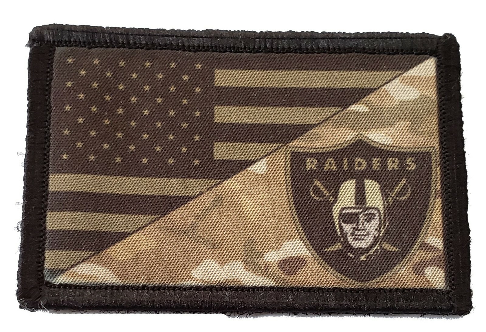 Subdued Multicam LA RAIDERS USA FLAG Morale Patch Tactical Military Army Subdued Multicam LA RAIDERS USA FLAG Morale Patch Tactical Military Army