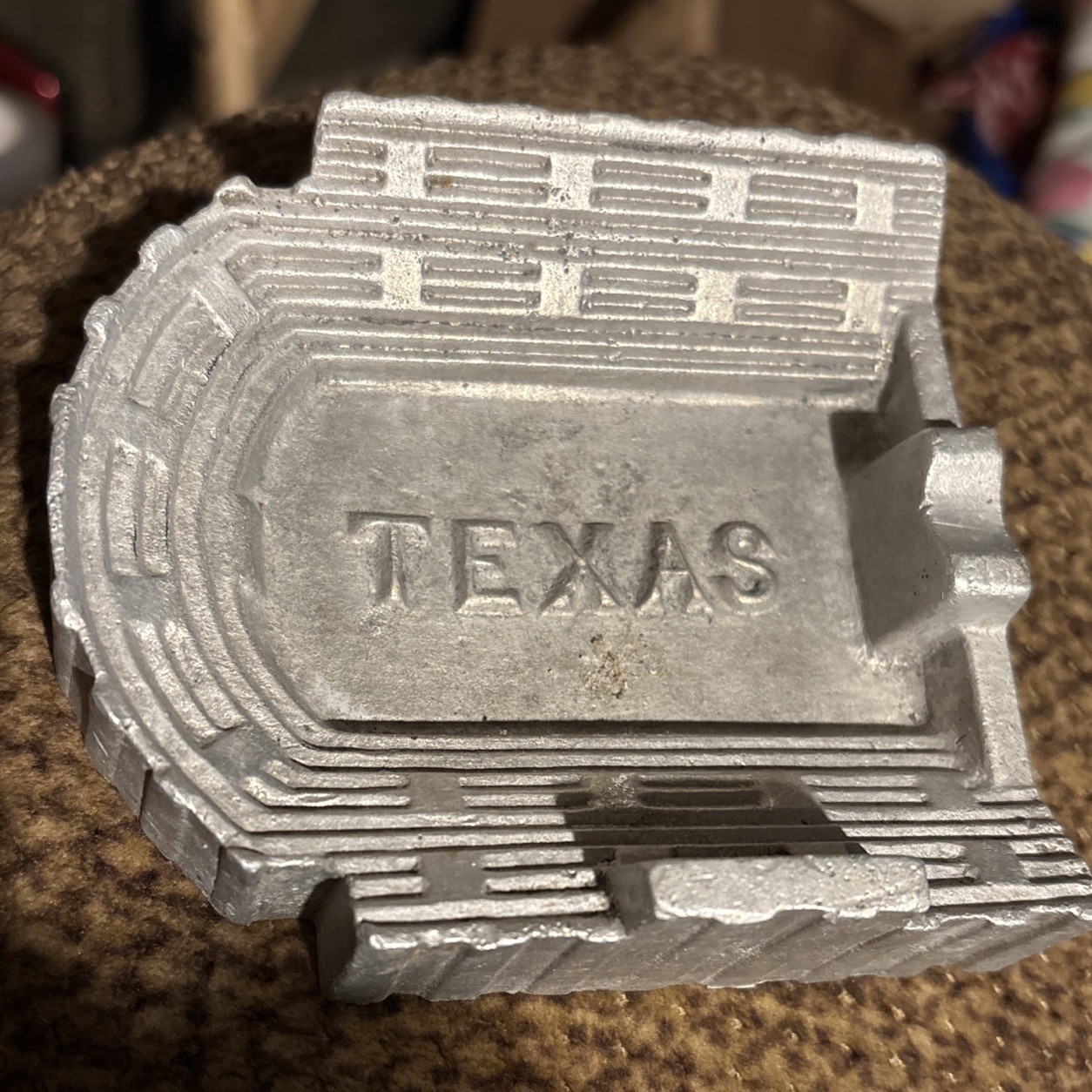 Vintage University of Texas Stadium Ashtray Mechanical Engineering Laboratories