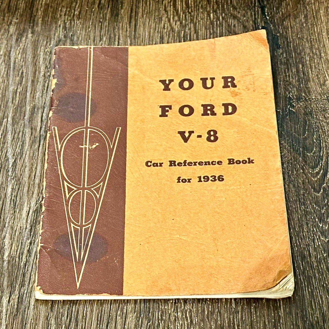 Original 1936 Ford V-8 Car Reference Book Owner’s Manual Vintage Flathead V8 Lit Original 1936 Ford V-8 Car Reference Book Owner’s Manual Vintage Flathead V8 Lit