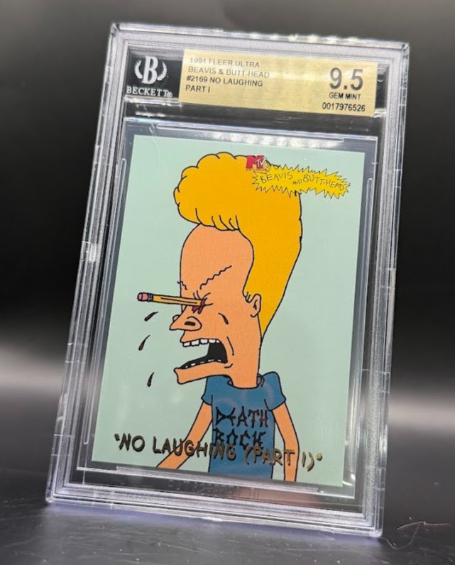 1994 Fleer Ultra Beavis and Butt-Head No Laughing (Part I) #2169 BGS 9.5