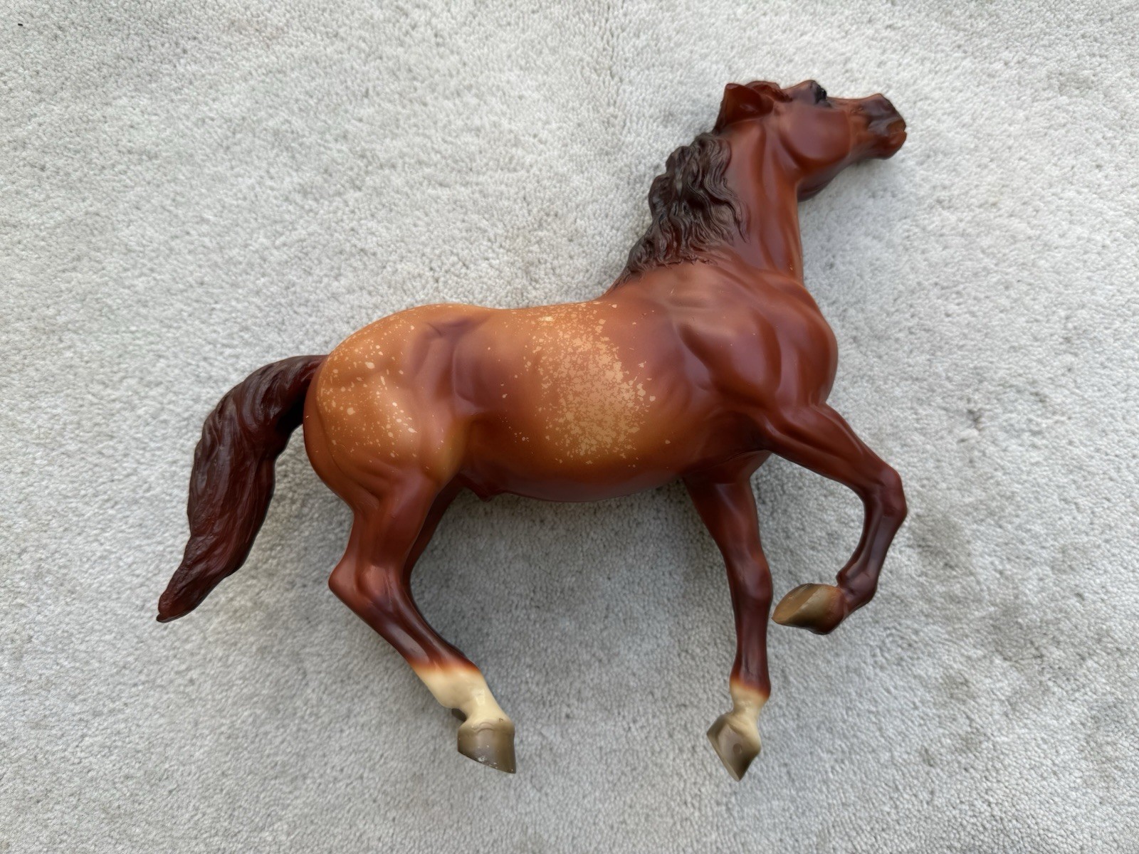 Vintage Breyer Horse #410067 Wildfire Ruby Semi-Rearing Mustang Model Supply SR