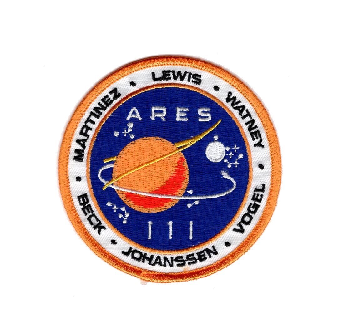 MARTIAN Movie Watney Beck Lewis ARES Space Exploration NASA Iron On Patch 