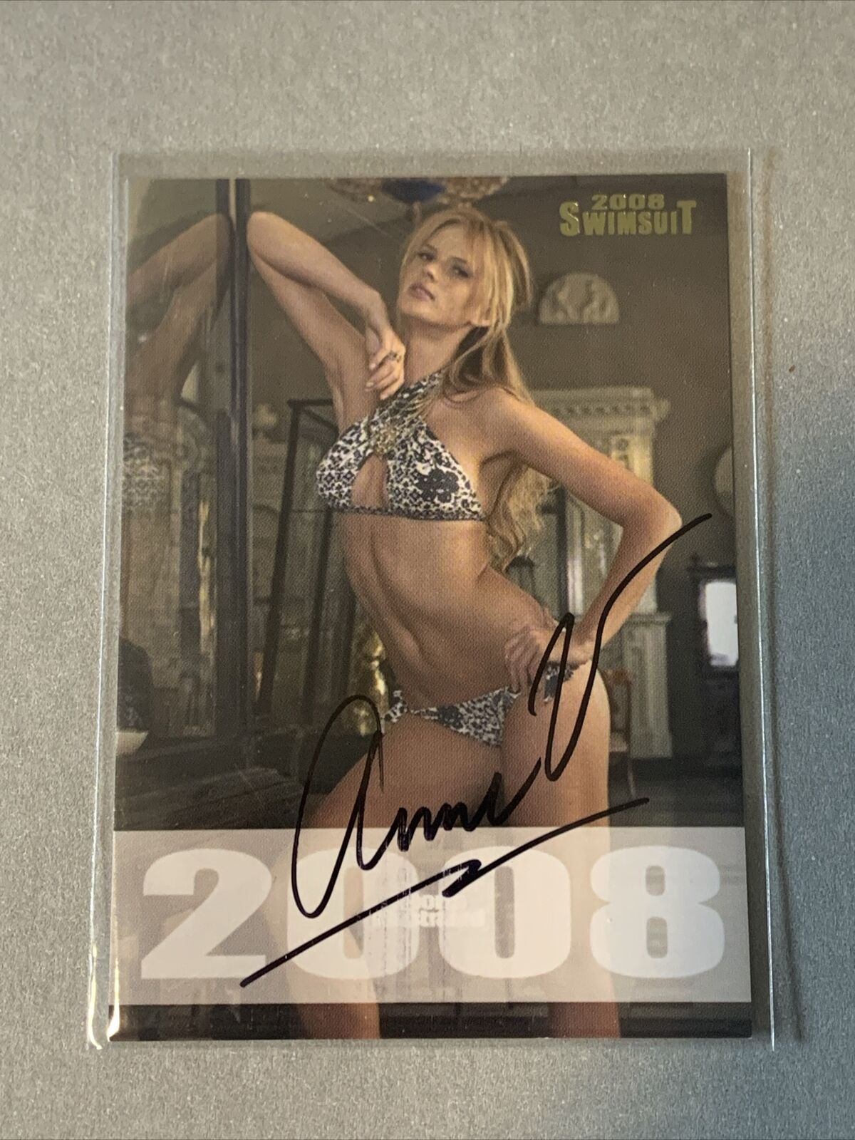 ANNE V VYALITSYNA 2008 SPORTS ILLUSTRATED SI SWIMSUIT (VERSION A) Autograph AUTO
