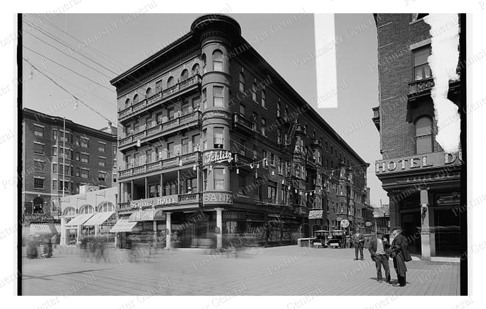 Atlantic City Schlitz Hotel Standard Postcard COPY RPPC Atlantic City Schlitz Hotel Standard Postcard COPY RPPC