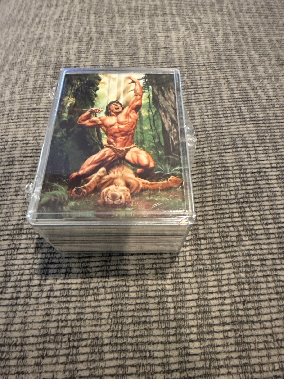 JOE JUSKO SERIES 1 1994 FPG BASE CARD SET OF 60 FA EDGAR RICE BURROUGHS TARZAN JOE JUSKO SERIES 1 1994 FPG BASE CARD SET OF 60 FA EDGAR RICE BURROUGHS TARZAN