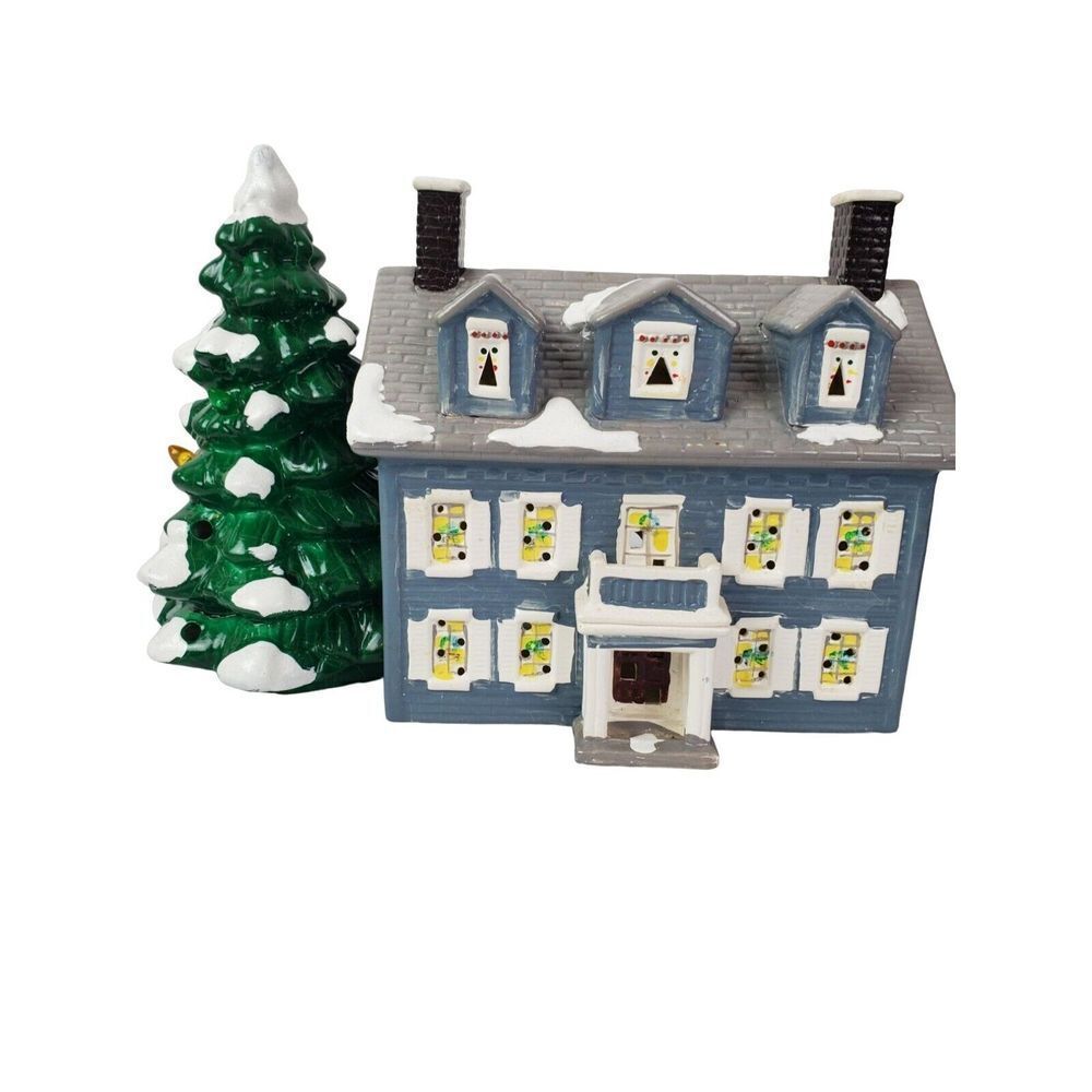 Vintage 1986 Dept 56 Snow Village Williamsburg House Christmas Decor Holiday Vintage 1986 Dept 56 Snow Village Williamsburg House Christmas Decor Holiday