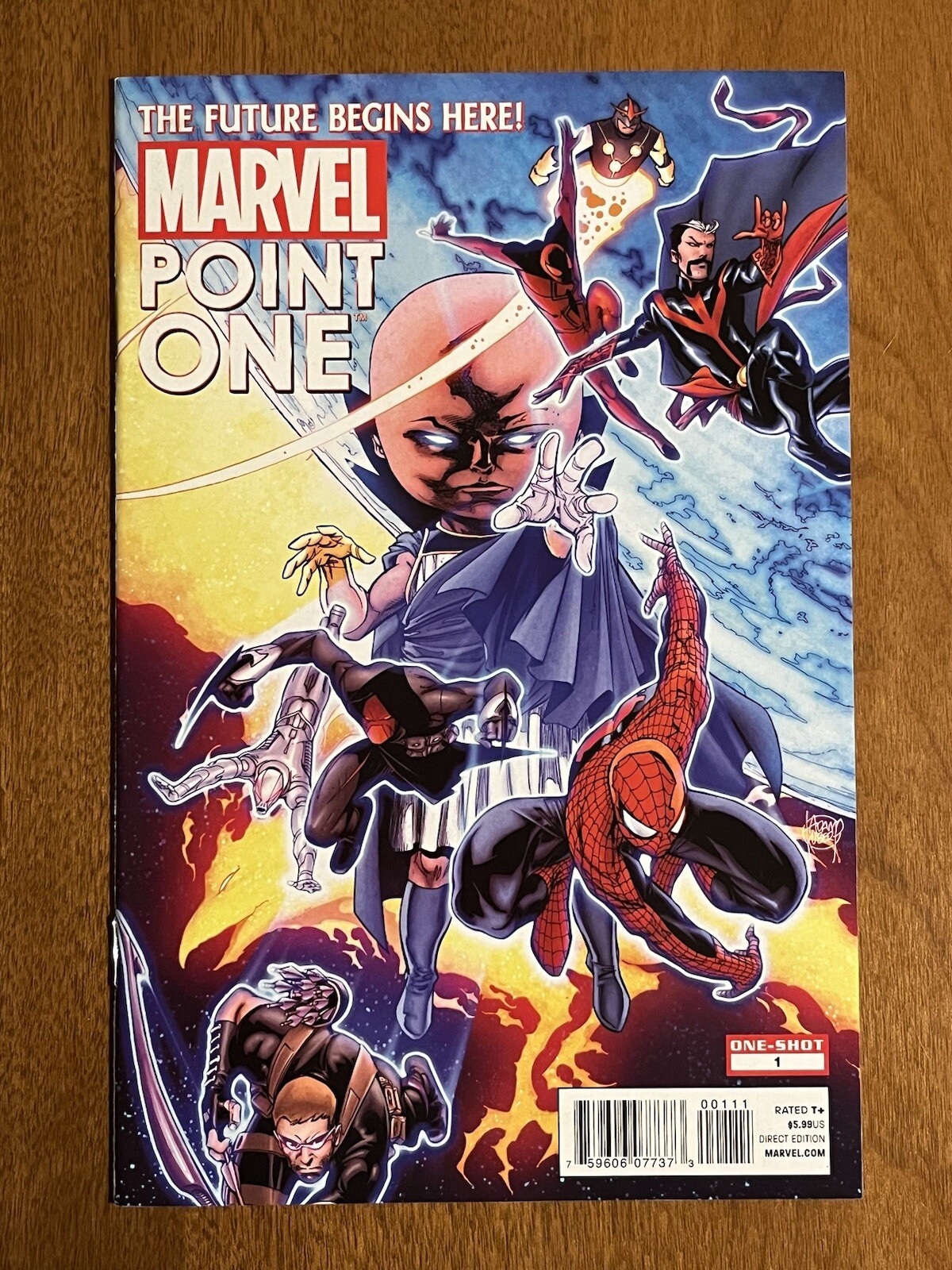 Marvel Point One/Marvel Comic Book/1st Sam Alexander as Nova/2012/VF-NM
