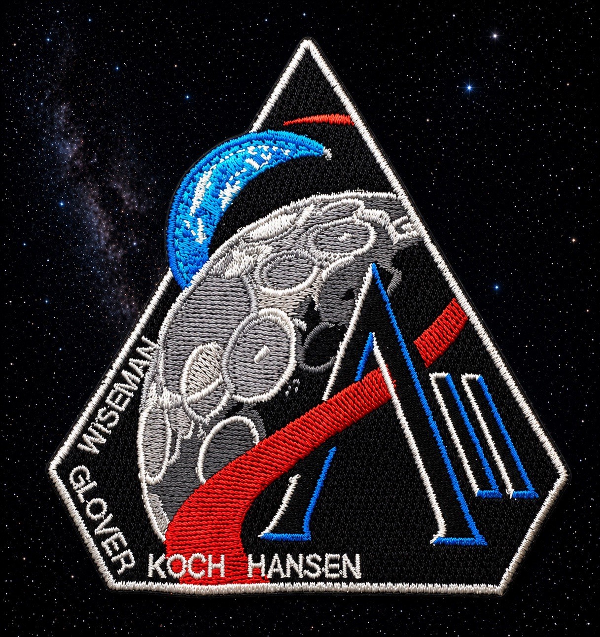 NASA ARTEMIS 2 OFFICIAL PATCH - 3.5” NASA ARTEMIS 2 OFFICIAL PATCH - 3.5”