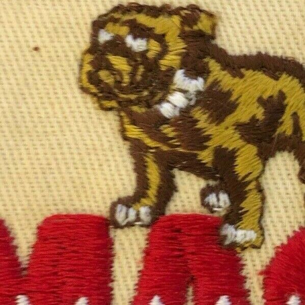 c1970's-80's Vintage Machine Stitched Embroidered Patch - Mack Truck 