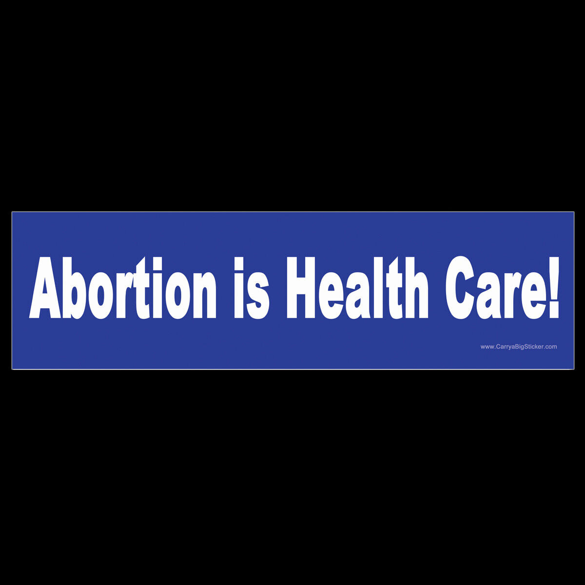 Abortion is Health Care BUMPER STICKER or MAGNET pro-choice healthy medical heal