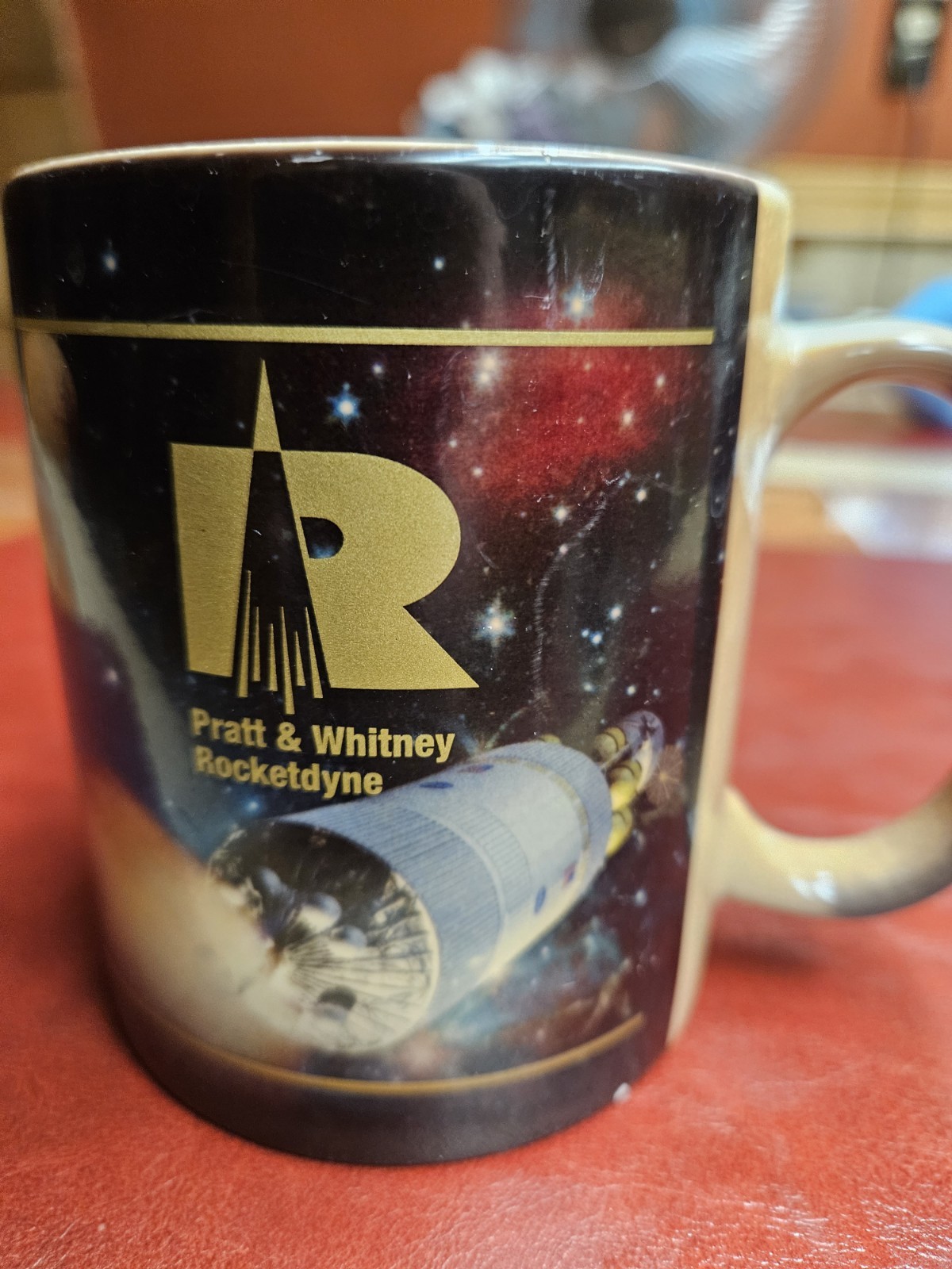 Pratt & Whitney Rocketdyne Rare Mug Space Shuttle Astronauts & Space Travel Pratt & Whitney Rocketdyne Rare Mug Space Shuttle Astronauts & Space Travel