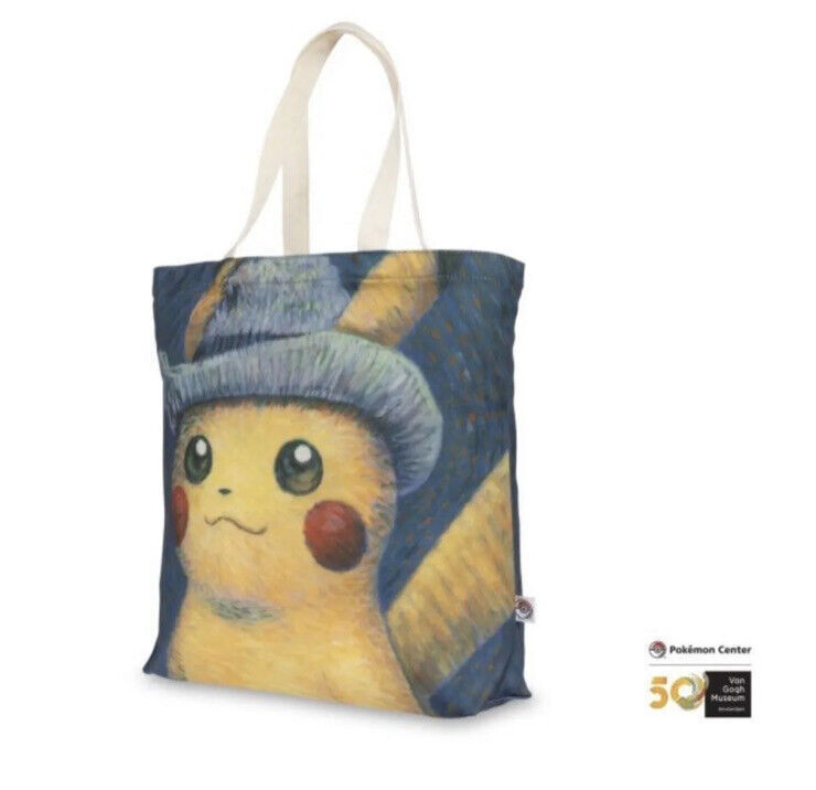 Pokémon Center × Van Gogh Tote Bag
