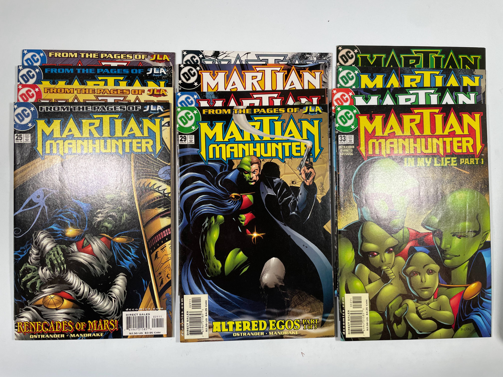 Martian Manhunter #25 26 27 28 29 30 31 32 33 34 35 36 - 2001 - Lot of 12 Martian Manhunter #25 26 27 28 29 30 31 32 33 34 35 36 - 2001 - Lot of 12