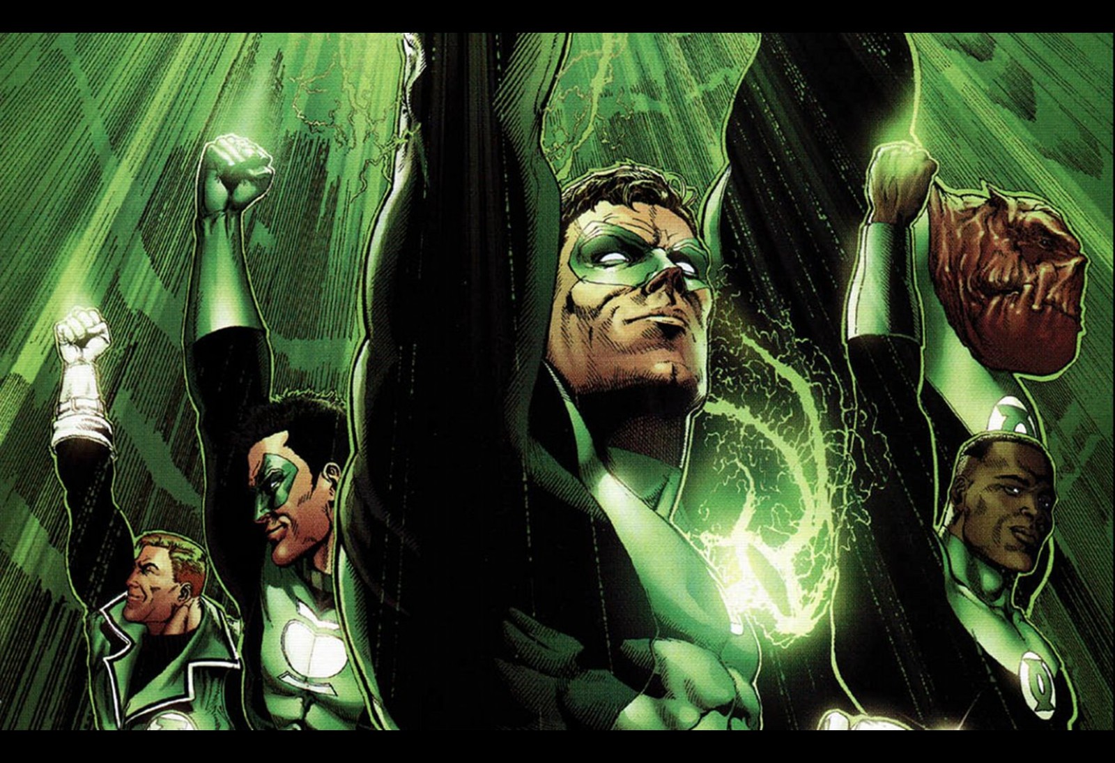 Green Lantern Poster Print 19x13 Gloss Finish