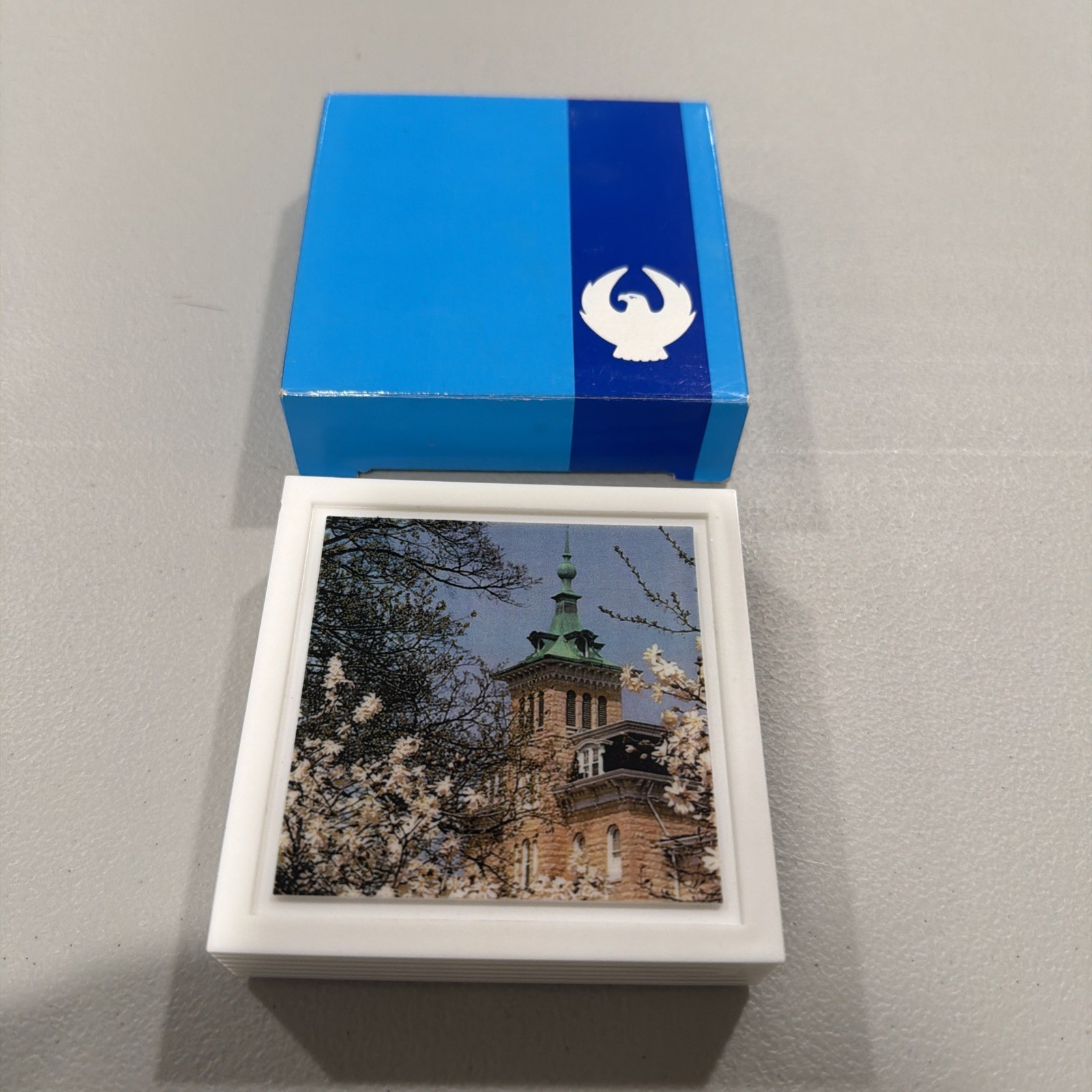 Vintage Morco Scenic Coaster Set, Never Used, Original Box