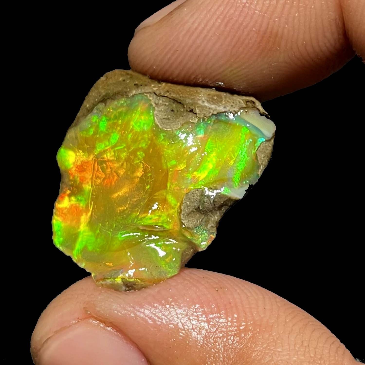 Stunning Ethiopian Opal Rough 12.70 Cts, Large Oil Opal Specimen Natural Opal Stunning Ethiopian Opal Rough 12.70 Cts, Large Oil Opal Specimen Natural Opal