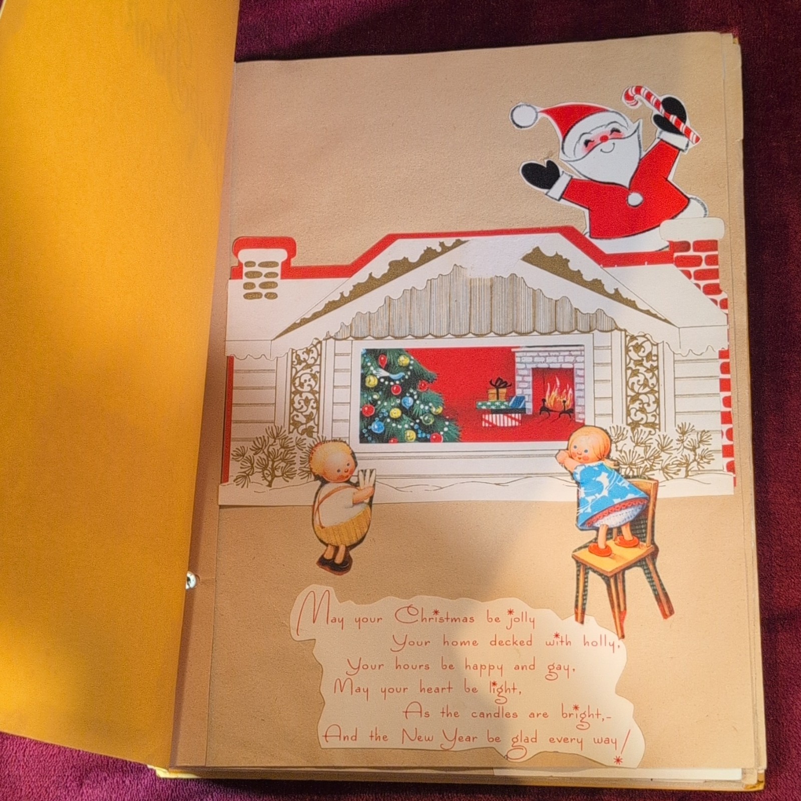 Vtg Post-War 1940s-1960s Christmas Scrapbook Gyo Fujikawa Art Ephemera Vtg Post-War 1940s-1960s Christmas Scrapbook Gyo Fujikawa Art Ephemera