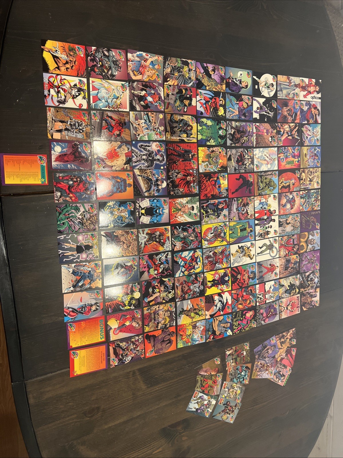 1993 Majestic Comics Future Stars Complete Card Set 1-100 Plus 5 SP & 7 HP Cards