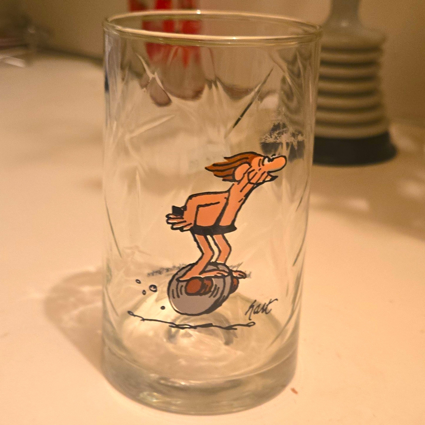 Arby's B.C. Ice Age Collector Series Glass 1981 Arby's B.C. Ice Age Collector Series Glass 1981