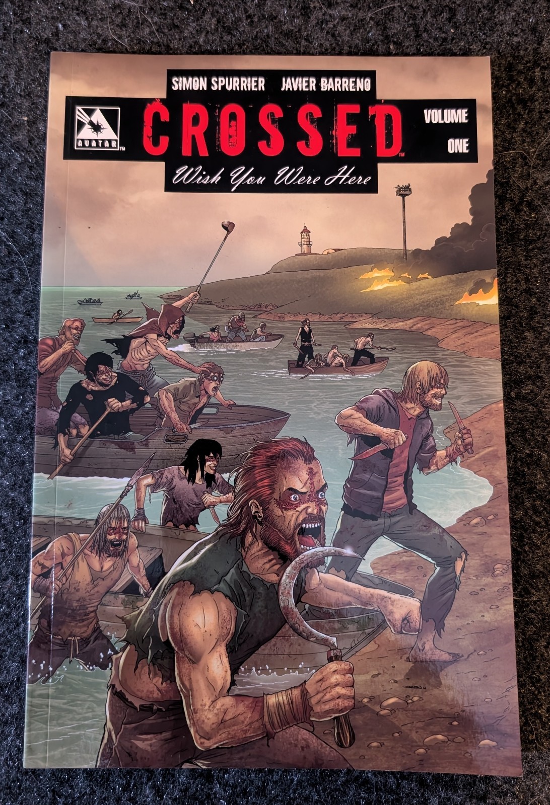 Avatar Comics Crossed Wish You Were Here Volume 1 Trade paperback 