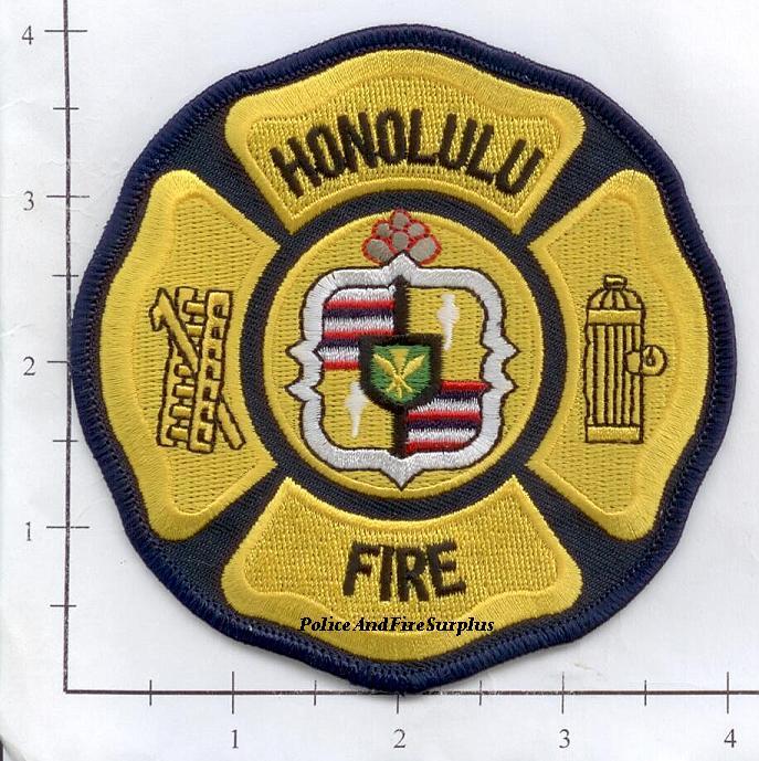 Hawaii - Honolulu HI Fire Dept Patch Hawaii - Honolulu HI Fire Dept Patch