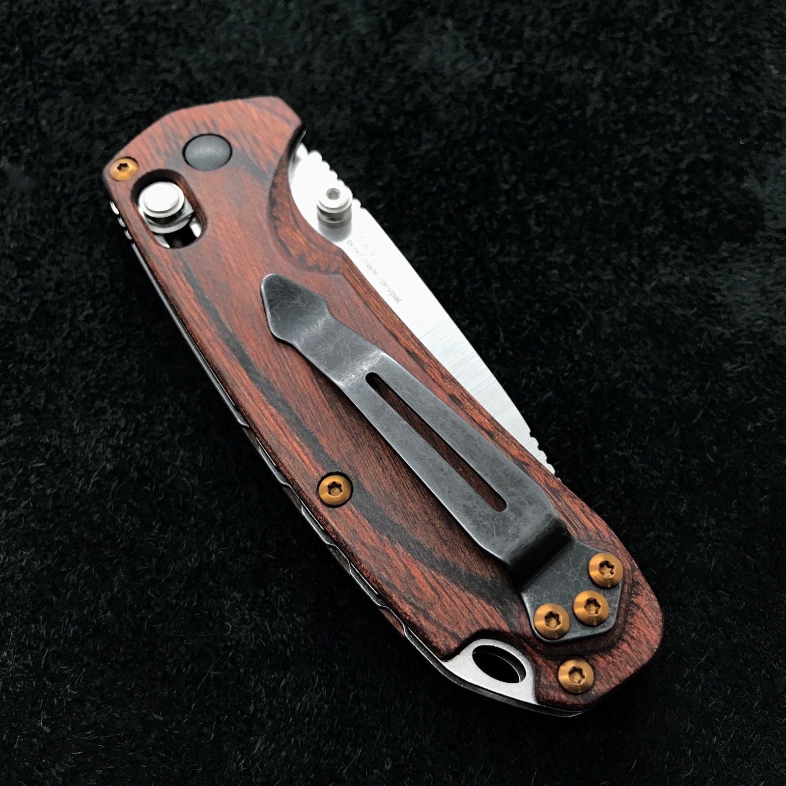 Bronze Titanium Screws for Benchmade North Fork Scale & Clip Screws (No Knife) Bronze Titanium Screws for Benchmade North Fork Scale & Clip Screws (No Knife)