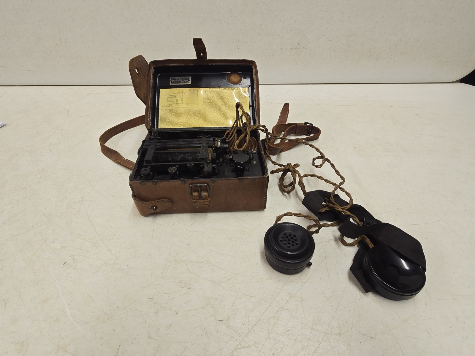 Antique WW1 US Signal Corps Stromberg-Carlson Morse Code Service Buzzer Antique WW1 US Signal Corps Stromberg-Carlson Morse Code Service Buzzer
