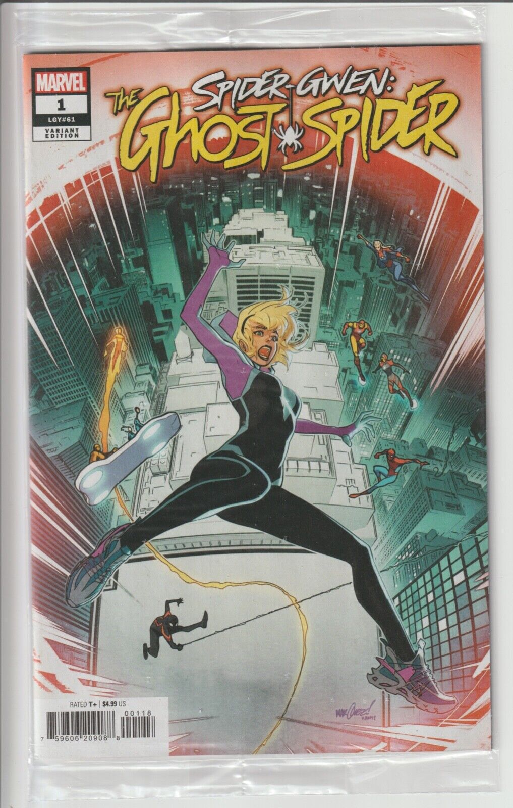 Spider-Gwen: The Ghost Spider #1 (2024) One Per Store Variant - Polybagged - NM