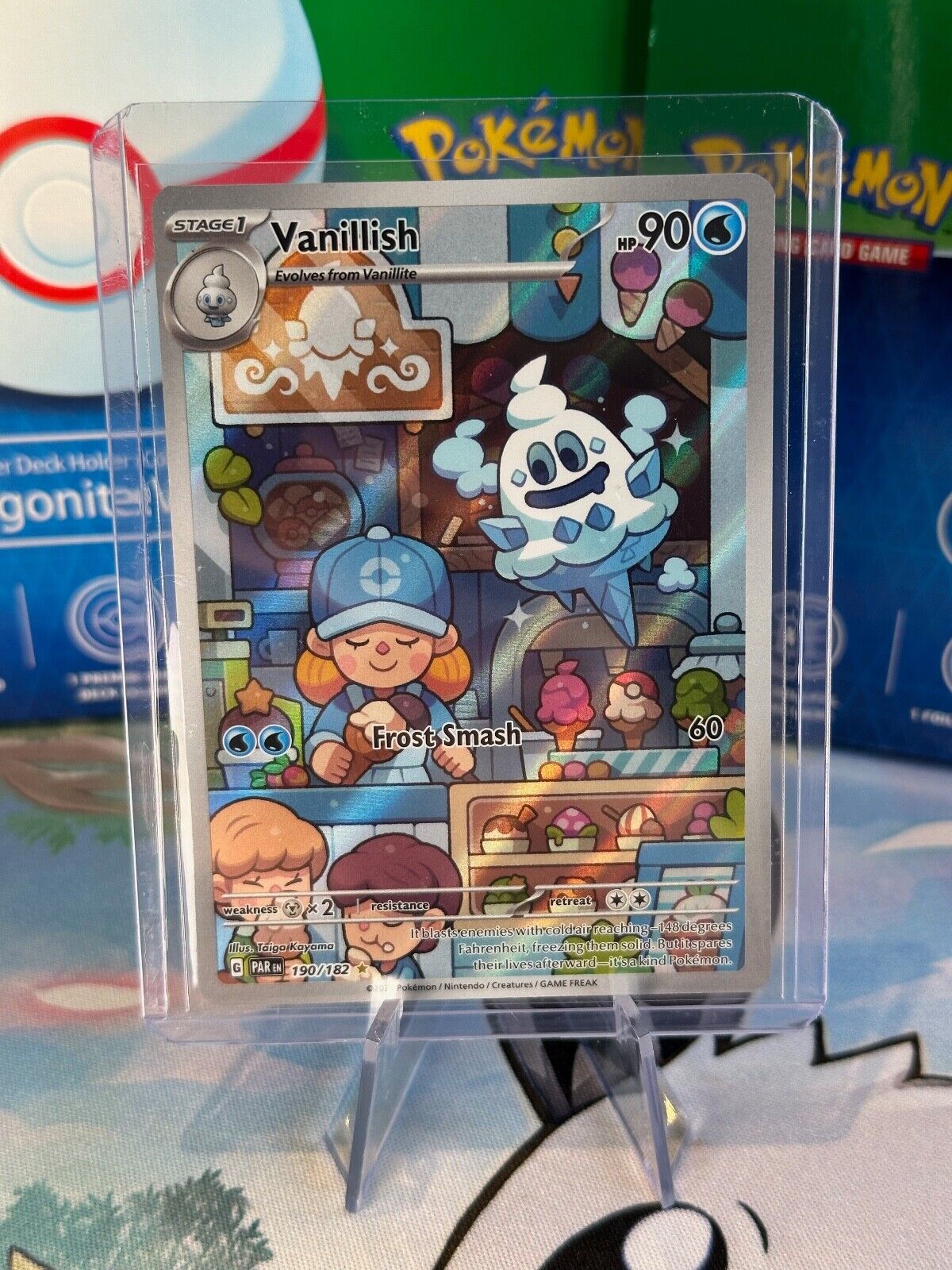Vanillish - 190/182 - Paradox Rift - Mint - Pokémon TCG