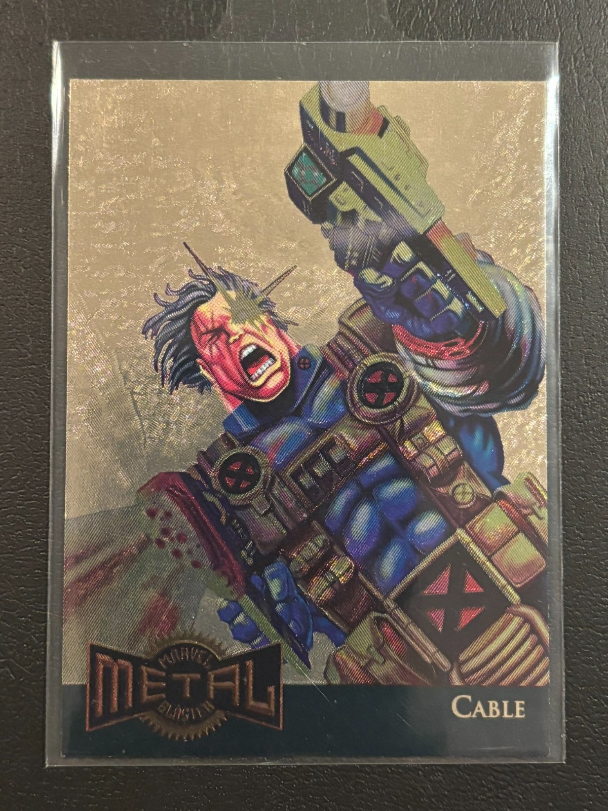 1995 Marvel Metal Gold Blaster Insert Singles - You Choose - Finish Your Set 1995 Marvel Metal Gold Blaster Insert Singles - You Choose - Finish Your Set