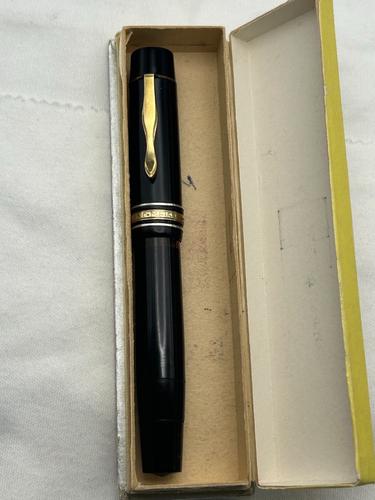 Vintage Montblanc L139G Fountain Pen 14C OBB Nib-VG condition Vintage Montblanc L139G Fountain Pen 14C OBB Nib-VG condition