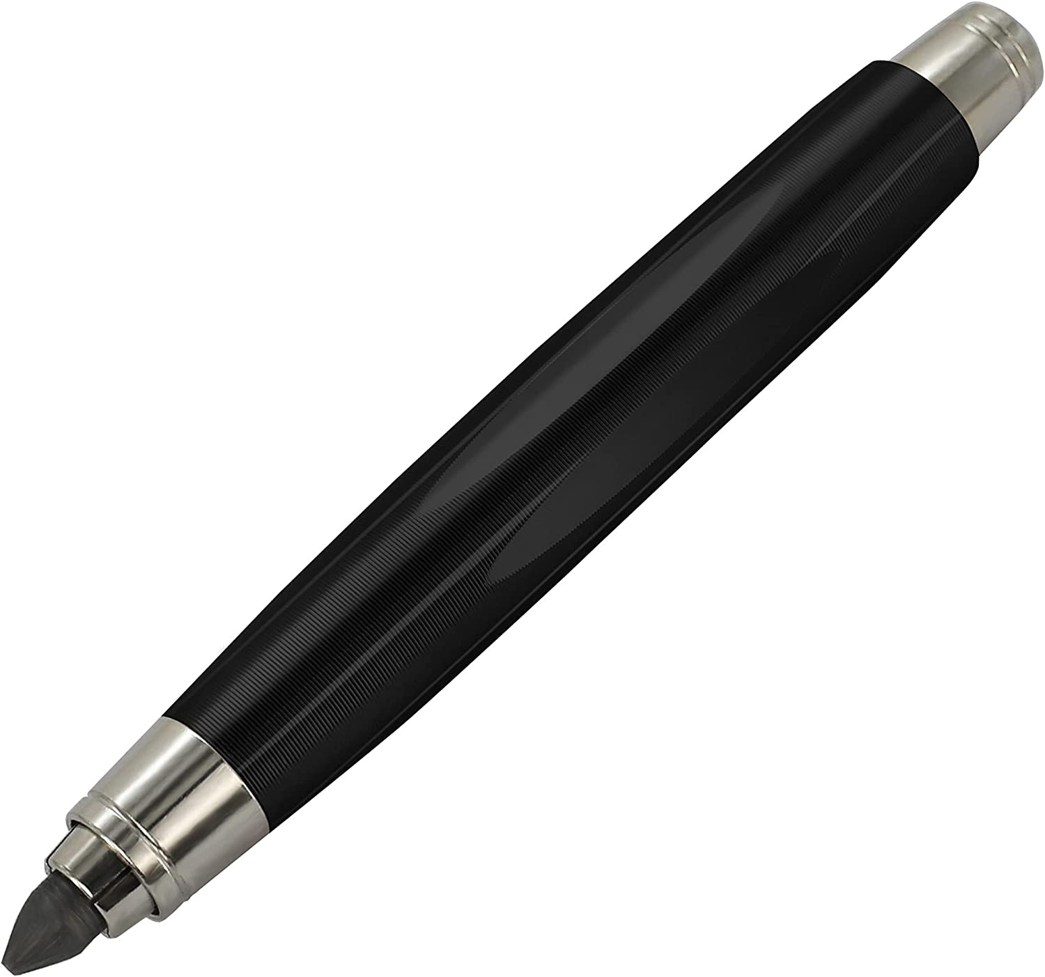 Sketch up 5.6Mm Mechanical Pencil Mechanical Clutch with Built Sharpener (Black)