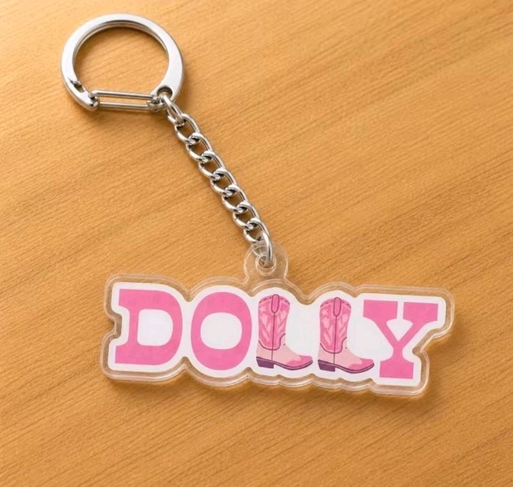 New Rare 2026 Exclusive Dolly Parton Country Boots Keychain New Rare 2026 Exclusive Dolly Parton Country Boots Keychain