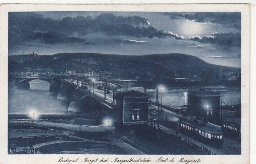 Budapest, Margaret Bridge gl1922 G0319 Budapest, Margaret Bridge gl1922 G0319